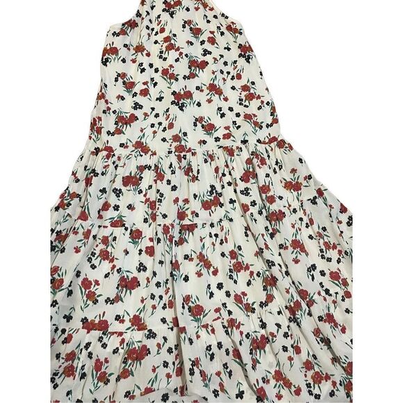 A.L.C. Floral Richards Silk MIDI Dress Sz 2 - Picture 10 of 15